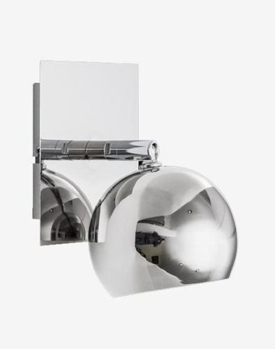 Imagen 8 de 8 de Plafon Spot Bocha 3 Luces Acero Inox Movil Apto Ventilador