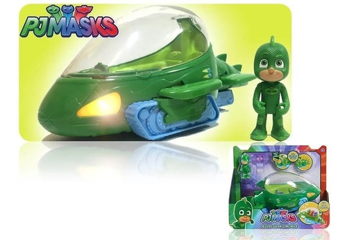 Pj Masks Deluxe Gekko-mobile Luz Y Sonido/casa De Juguetes