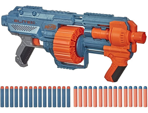 Pistola Nerf Elite Shockwave Rd-15 + 30 Dardos
