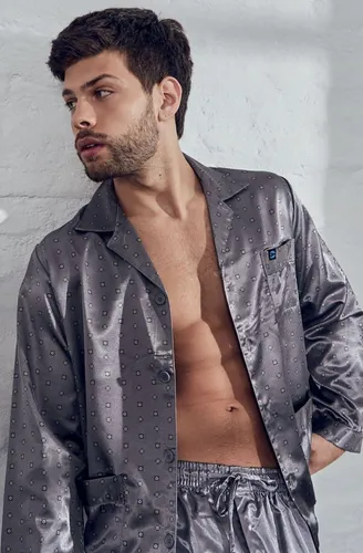 Pijama raso hombre sales