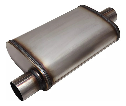 Abafador Inox Atg Pro Flow Maverick V8 2.5 Pol Tip Magnaflow