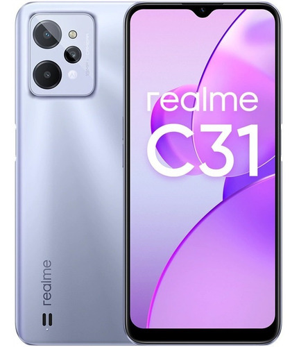 Imagen 1 de 5 de Celular Realme C31 4gb Ram Dual Sim  64gb Plateado Nuevo