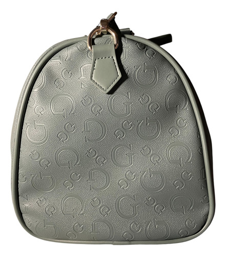 Bolsa Guess Duffel Mediana Color Verde Claro (50x26x20 Cm) Verde Claro Monogramas Plateado Verde Claro