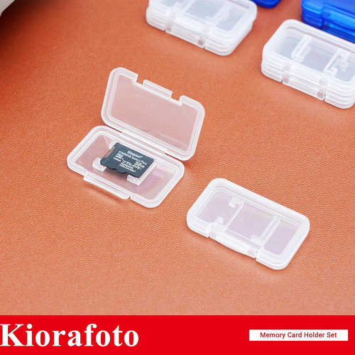 18 Fundas De Plástico Transparente Multicolor Para Tarjetas