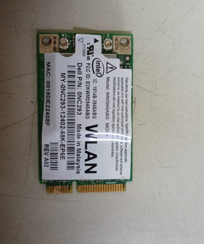 Placa Wifi - Dell Pp18l