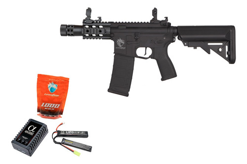 Rifle De Airsoft Leviathan Arms® M4 Pdw 2g Bk Pro Pack