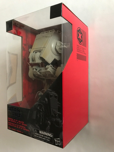 Imperial At-st Walker With Driver Star Wars The Black Series (Usado)