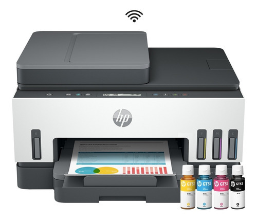 Multifuncional Hp Smart Tank 750 Wi-fi Smart App Dúplex Adf