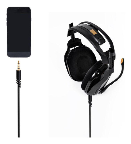 Para Cabo De Linha De Áudio Para Fone De Ouvido Astro A10