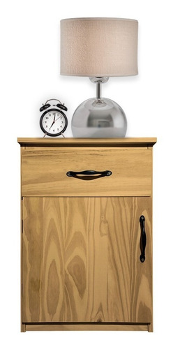 Imagen 6 de 10 de Combos 2 Mesas De Luz Cajon Madera Macizo Puerta Sajo 42x50