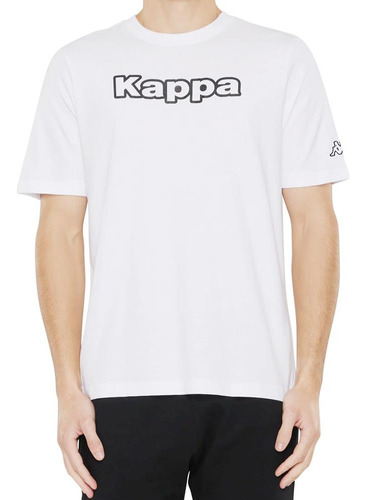 Kappa Remera Hombre - K001 Logo Fromen  White