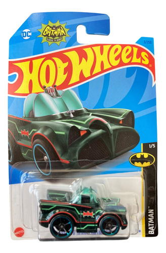 Mattel Hot Wheels Classic Tv Series Batmobile 1 De 5 Azul Oscuro