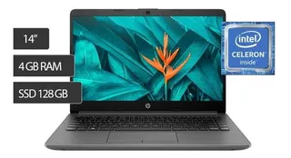 Laptop Hp 2505 14' Celeron N4020 4gb 128gb Ssd W10