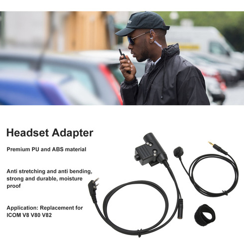 Nuevo Adaptador U94 Ptt Para Icom Ic-v80
