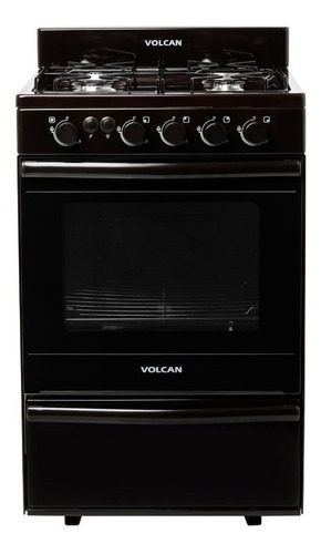 Cocina Volcán 87653v Marrón 55cm Multigas Luz Encendido