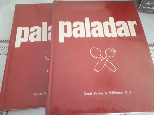 Recetario Paladar De 2 Tomos