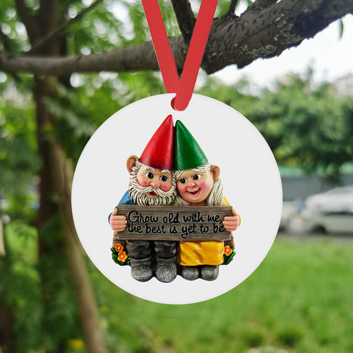 . Colgante Divertido Con Estampado De Papá Noel, Navidad