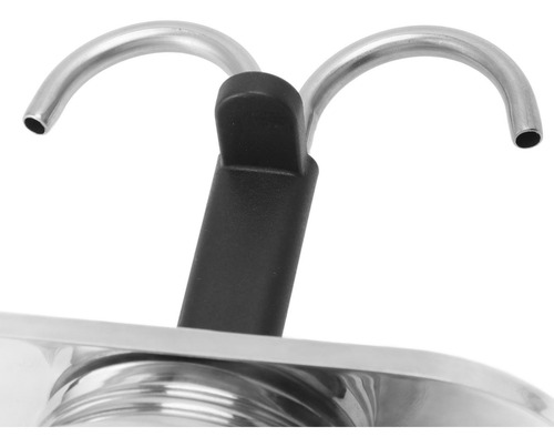 Cafetera Mocha, 2 Tazas, 100 Ml, Moka, Doble Cabezal