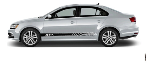 Sticker Jetta Mk6 Lateral Calcomanías Vinil D1