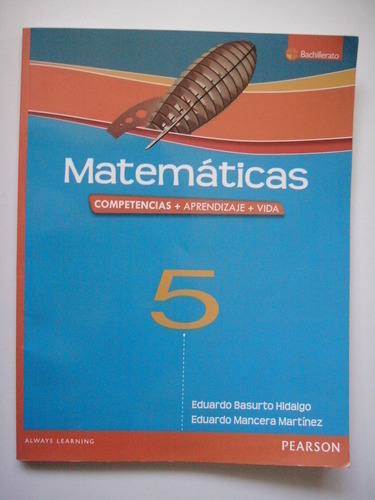 Matemáticas 5 - Eduardo Basurto Hidalgo - 2011