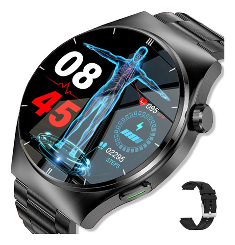 Nivel Médico Reloj Inteligente Hombres Smartwatch Glucemia