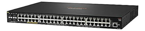 Switch Hp Aruba 2930f 48g Poe 4sfp, 48 Puertos Rj45 10/100/1