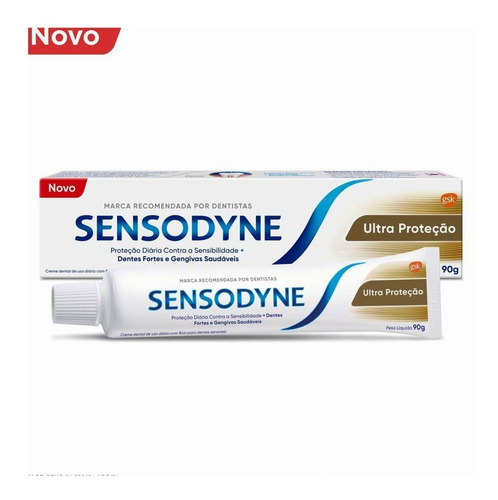 Imagem 2 de 2 de Sensodyne Ultra Proteção Creme Dental 90g