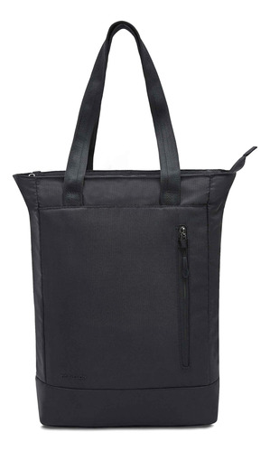 Travelon Bolso Tote Convertible Antirrobo, Negro, Talla Únic