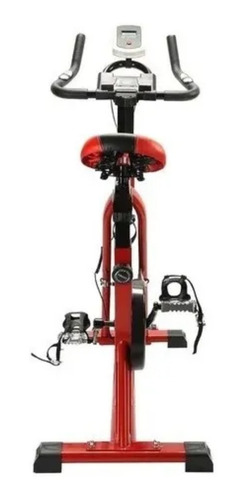 Imagen 5 de 5 de Bicicleta fija Crosser SBR 1000 para spinning roja