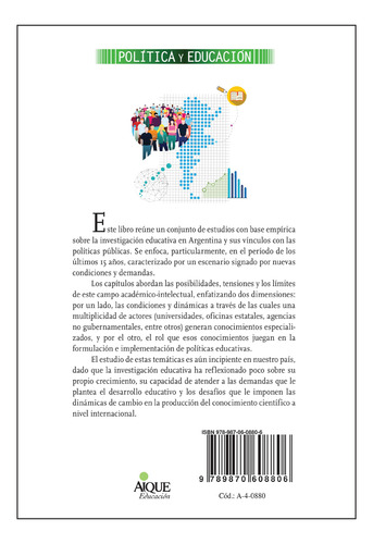 Investigación Y Política Educativa En La Argentina Post-2000