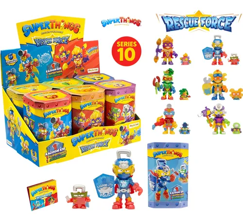 Superzings Kid Kazoom Rescue Force Serie 10- Exclusivo | Cuotas sin interés
