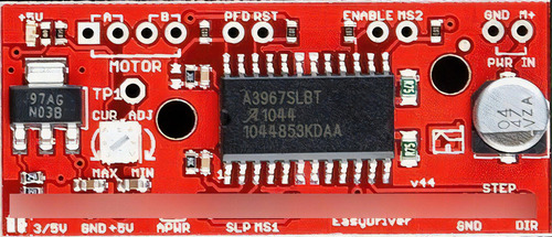 Módulo Motor De Passo Easydriver V4.4 A3967 Arduino Pic Rpi