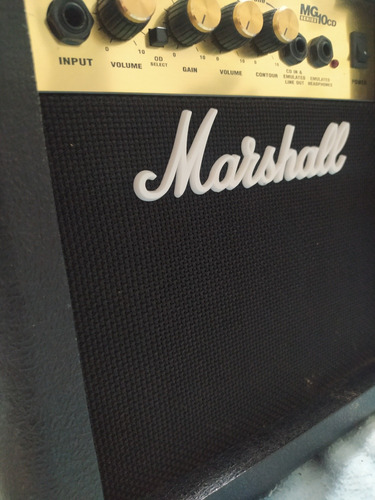 Amplificador Guitarra Marshall Mg10cd 40 Watts Perfecto