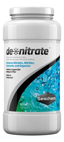 Seachem Denitrate 500ml Elimina Nitratos Nitritos Acuario