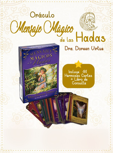 Mensajes Mágicos De Las Hadas. Oráculo + 44 Cartas