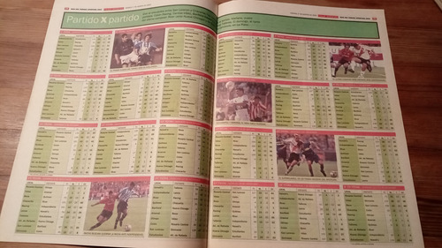 Suplemento Deportivo Clarín Guía Apertura 2003 Fixture 1/8 (Usado)