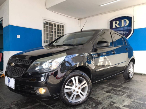 Imagem 1 de 13 de Chevrolet Agile 1.4 Mpfi Ltz 8v Flex 4p Manual 2013 Preto