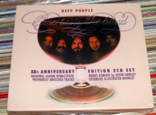 Deep Purple Come Taste The Band 35th Anniv Cd Promo / Kktus