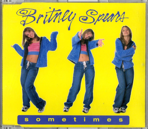 Britney Spears Sometimes Single Cd 3 Tracks Uk 1999