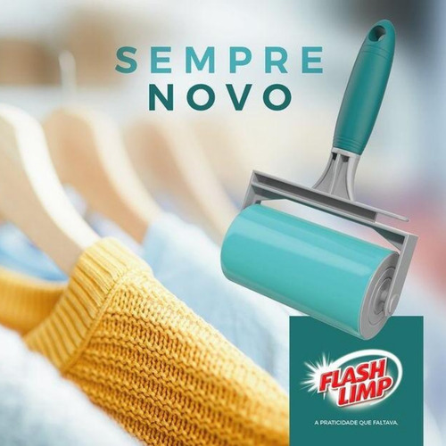 Imagem 6 de 6 de Rolo Rolinho Adesivo Lavável Tira Pelo Cabelo Pó Roupa Sofá
