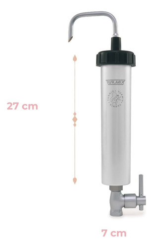 Purificador De Agua Turmix Domestico Plateado
