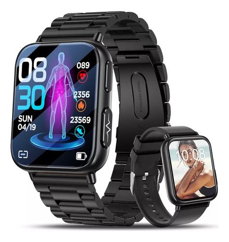 Reloj Inteligente Hombre Glucemia Ecg+ppg Smart Watch 2024