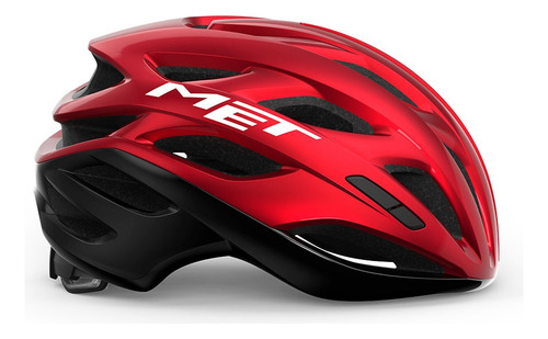 Casco Met Estro Ruta Para Ciclismo Con Mips Rojo M