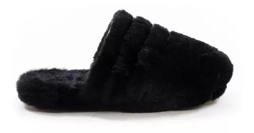 Pantuflas Hombre Peluche Ojotas Chinelas Cómodas Liviana