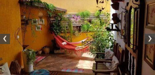 Casa Com 3 Dormitórios À Venda, 130 M² Por R$ 900.000,00 - Santa Teresa - Rio De Janeiro/rj - Ca0242