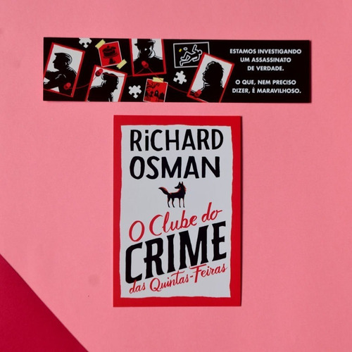 Livro O Clube Do Crime Das Quintas-feiras - Edição Especial Com Brindes E Revista Do Clube Intrínsecos - Kit 31 - Capa Dura - Richard Osman - Novo E Lacrado