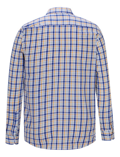 Blusa Z Para Hombre Con Cuello Abatible Y Estampado De Boton