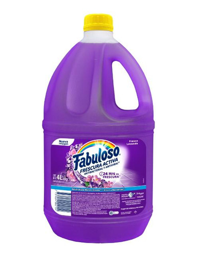 Fabuloso Limpiador Liquido Lavanda 4l