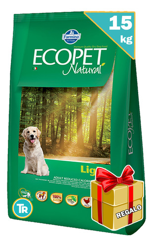 Ración Perro Adulto - Ecopet Light + Obsequio Y Envío Gratis