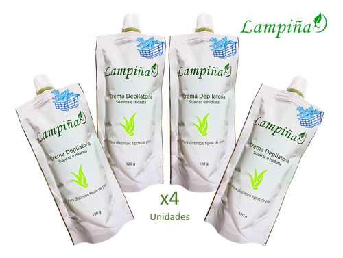 Crema De Depilación Lampiña X4 - g a $167